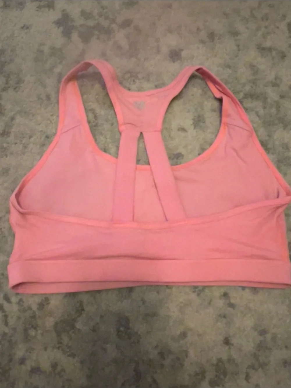 Forever 21 Coral Pink Racerback Sports Bra